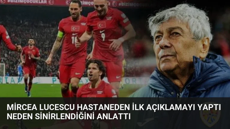 Mircea Lucescu Hastaneden İlk Açıklamayı Yaptı Neden Sinirlendiğini Anlattı