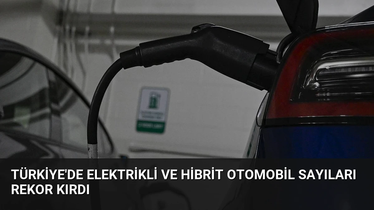 Türkiye’de Elektrikli ve Hibrit Otomobil Sayıları Rekor Kırdı