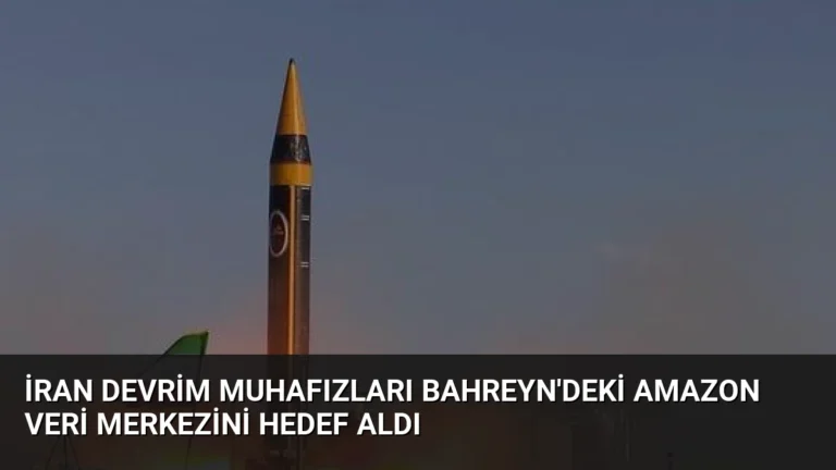 İran Devrim Muhafızları Bahreyn’deki Amazon Veri Merkezini Hedef Aldı