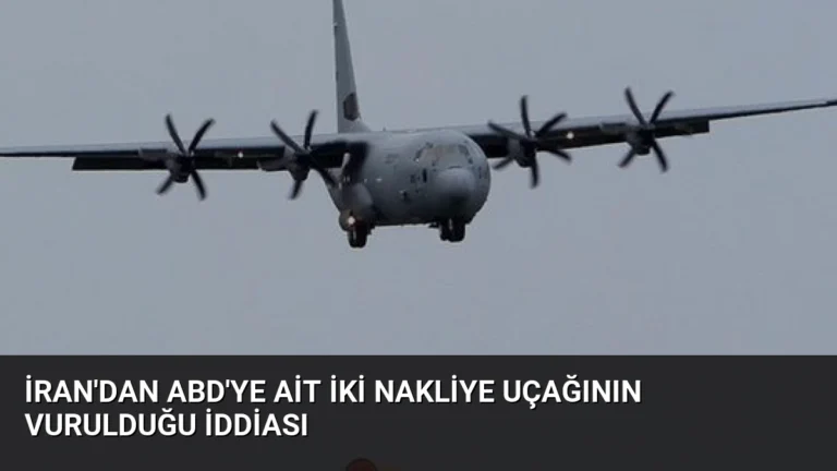 İran’dan ABD’ye Ait İki Nakliye Uçağının Vurulduğu İddiası