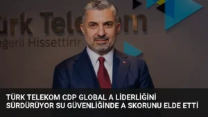Türk Telekom CDP Global A Liderliğini Sürdürüyor Su Güvenliğinde A Skorunu Elde Etti
