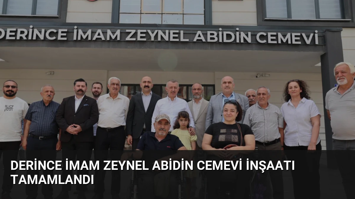 Derince İmam Zeynel Abidin Cemevi inşaatı tamamlandı