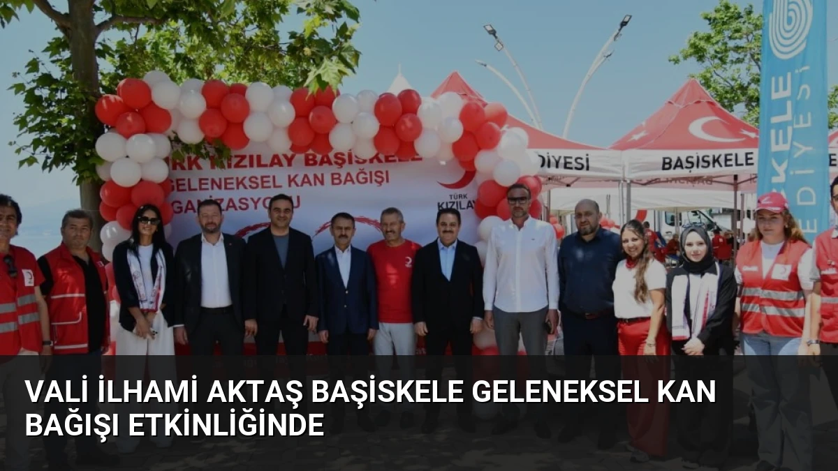 Vali İlhami Aktaş Başiskele Geleneksel Kan Bağışı Etkinliğinde