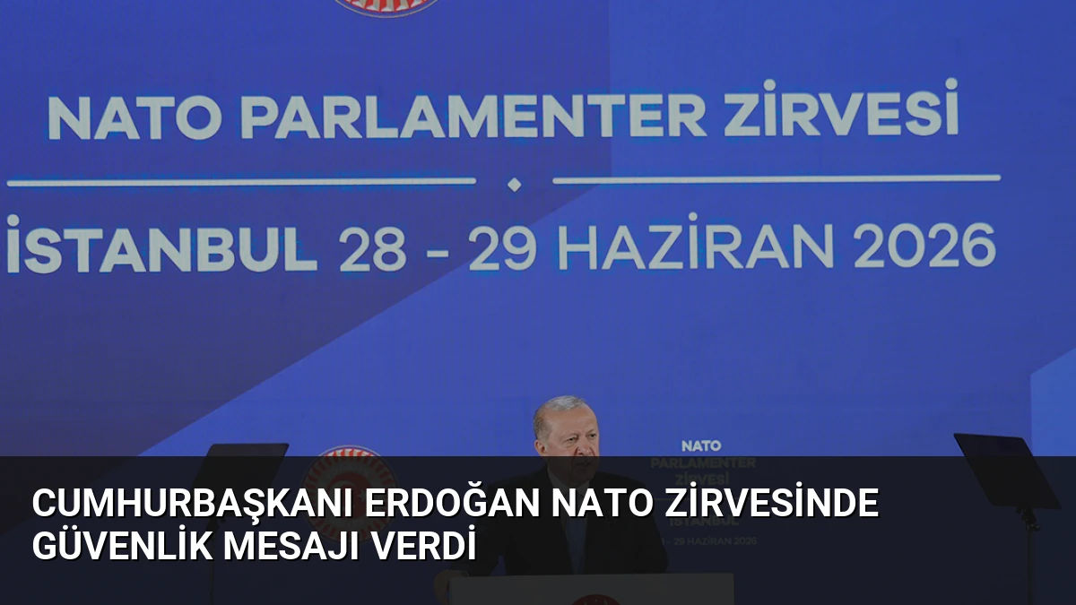Cumhurbaşkanı Erdoğan NATO Zirvesinde Güvenlik Mesajı Verdi