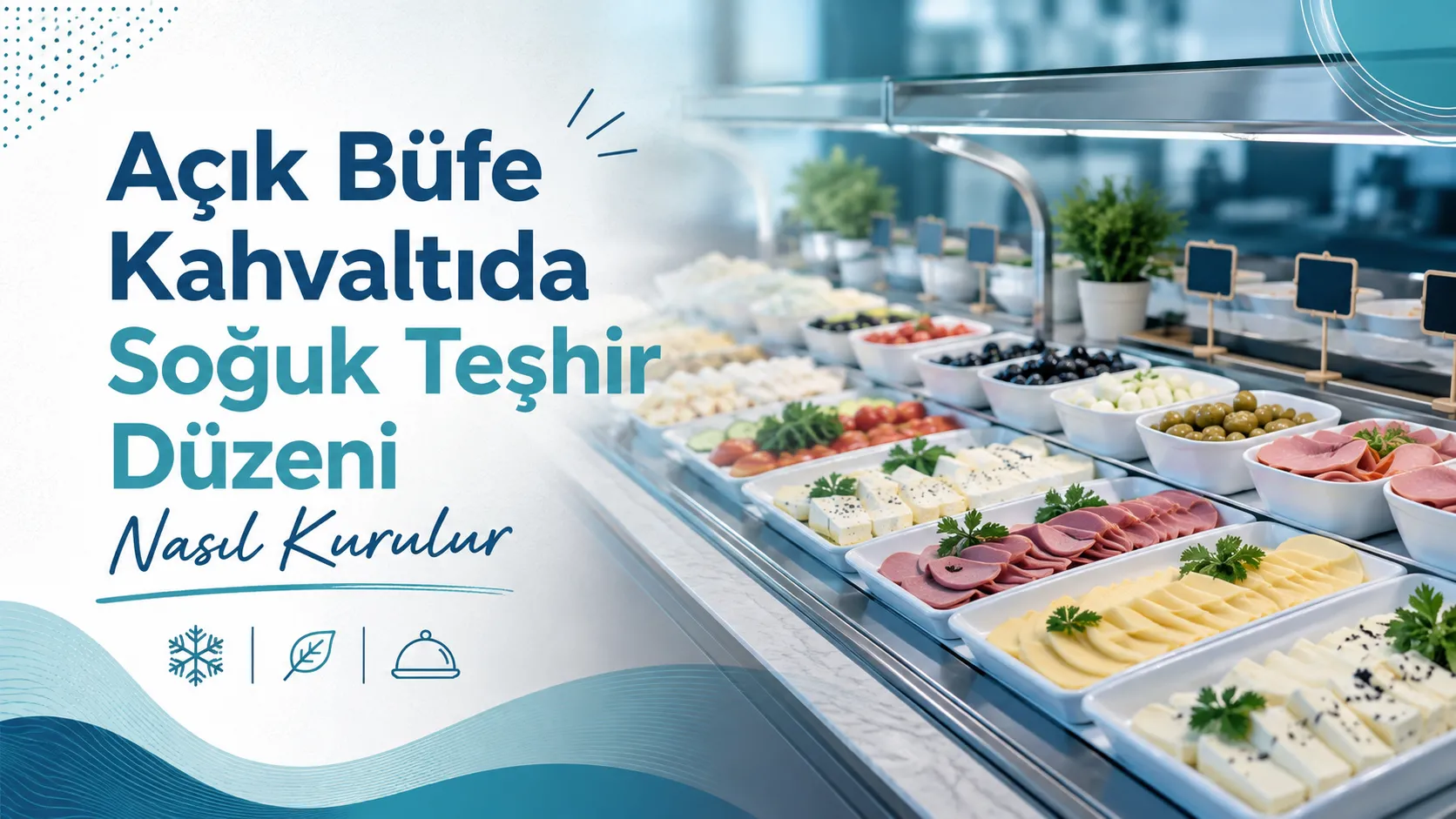 Açık Büfe Kahvaltıda Soğuk Teşhir Düzeni Nasıl Kurulur