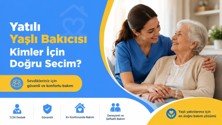 Yatılı Yaşlı Bakıcısı Kimler İçin Doğru Seçim?