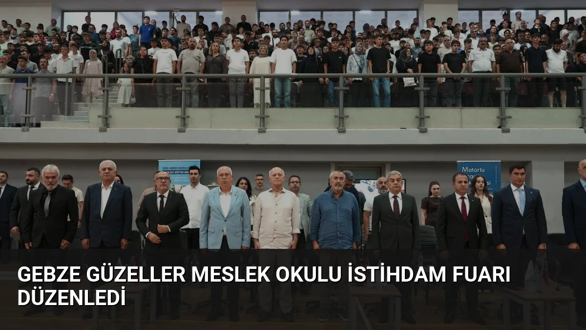 Gebze Güzeller Meslek Okulu İstihdam Fuarı Düzenledi