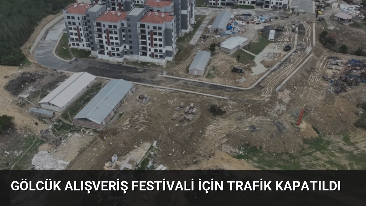 Gölcük Alışveriş Festivali İçin Trafik Kapatıldı